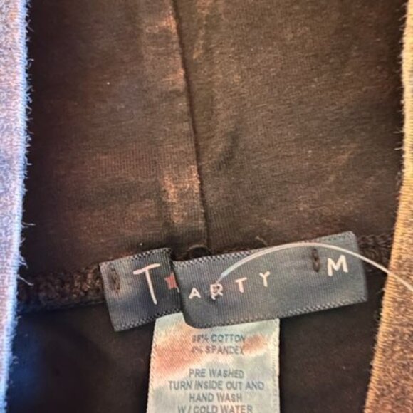 T Party Womens High-Waisted Stretch dyed Leggings‎ yoga pants capri - Picture 3 of 6